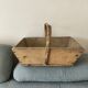 Old wooden basket
