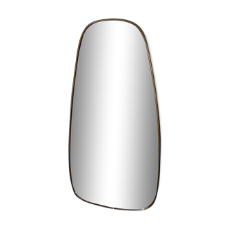 Ancient oval mirror 60s - 66x32cm