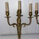 Paires d'appliques bronze Louis XVI