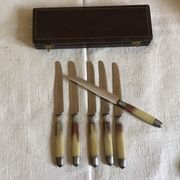 Set of 6 knives 40s
