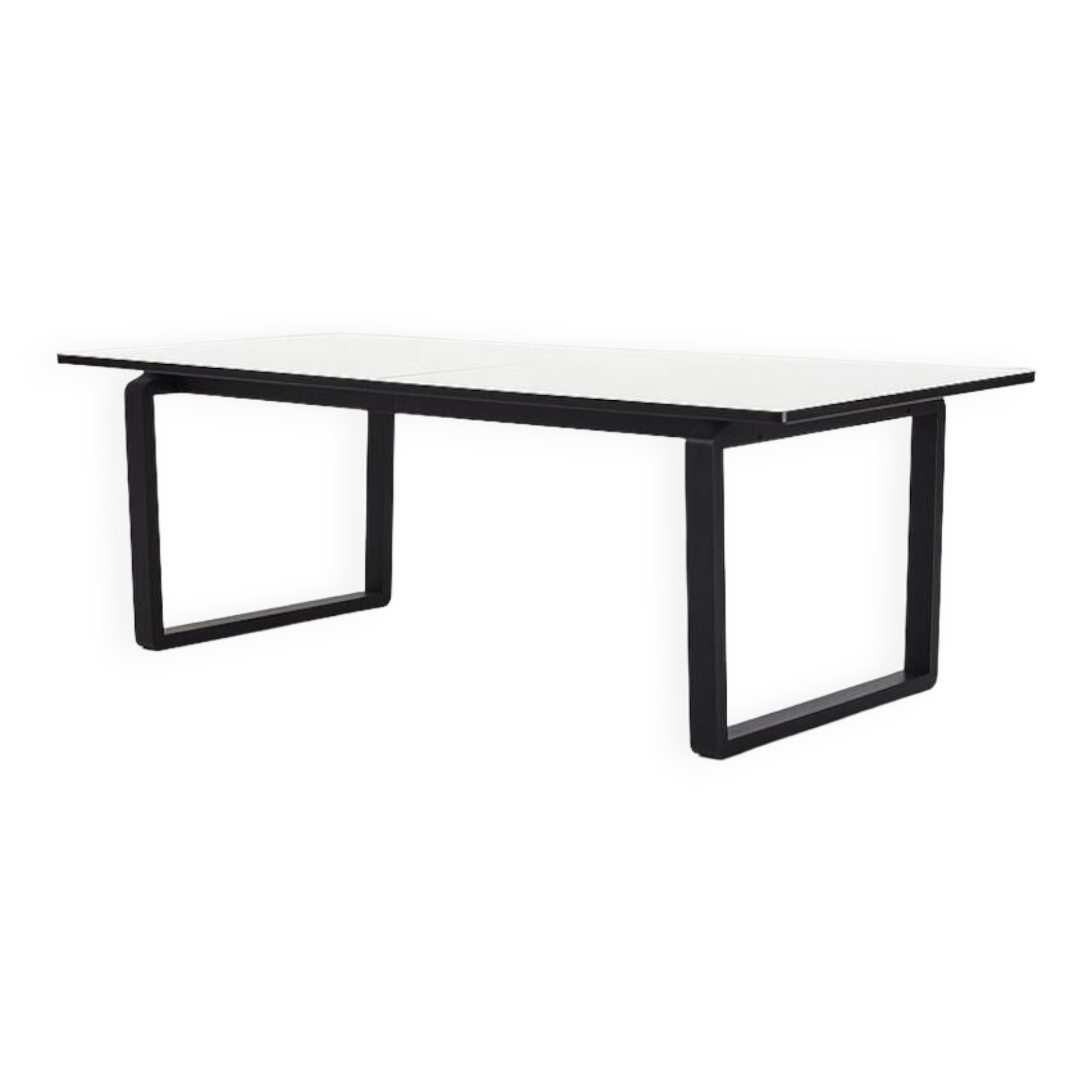 Dining table by glismand & rudiger north model for bolia suede