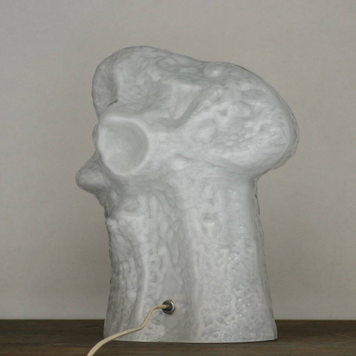 Grande lampe Osso en verre de Murano, par Carlo Nason pour Mazzega, vintage 1970.