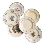 Vintage soup plates