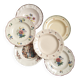 Vintage soup plates