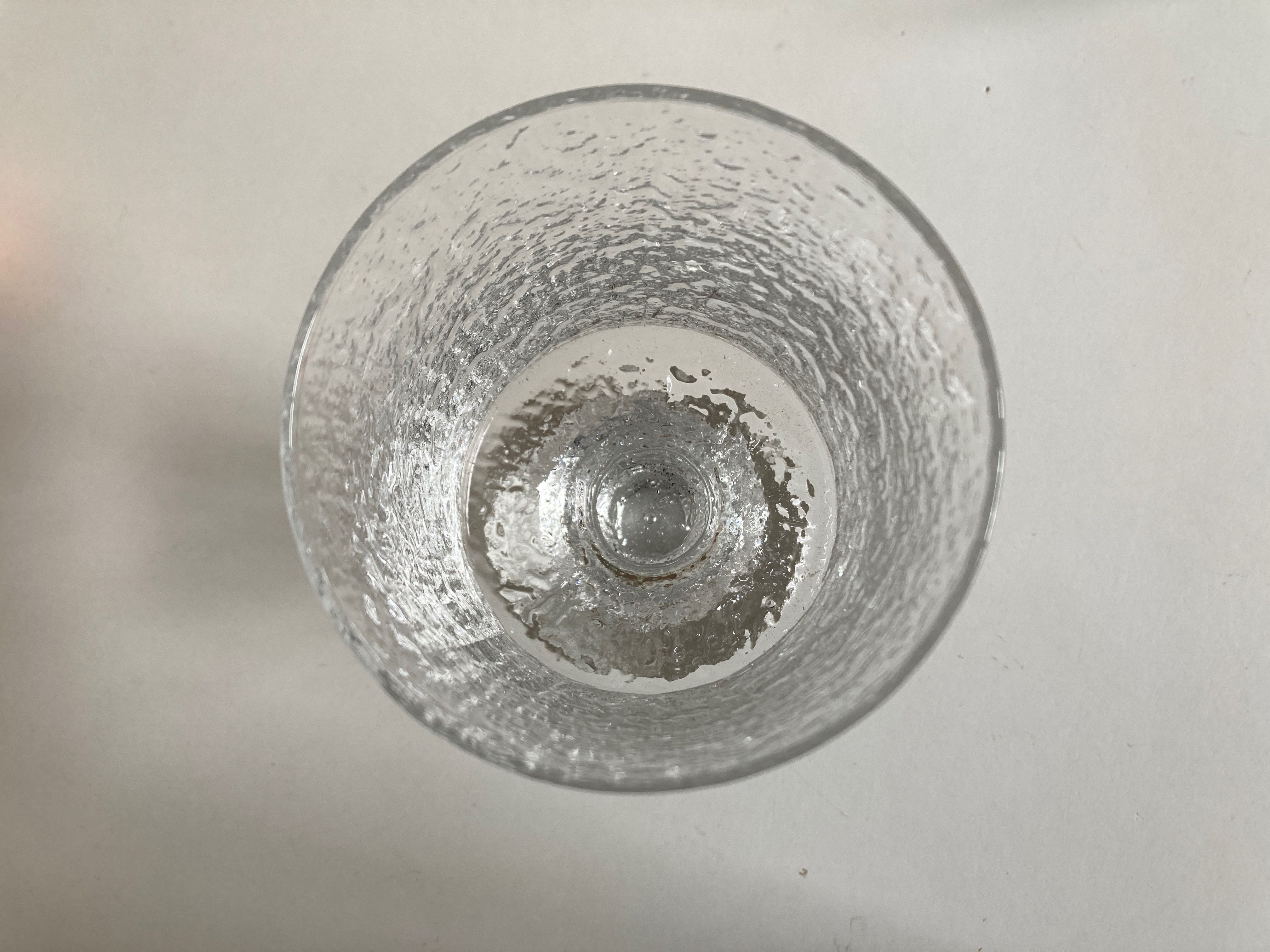 Set of 5 Timo Sarpaneva Festivo 1970 Scandinavian IIttala glasses