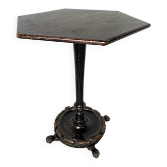 1900 lion paw pedestal table