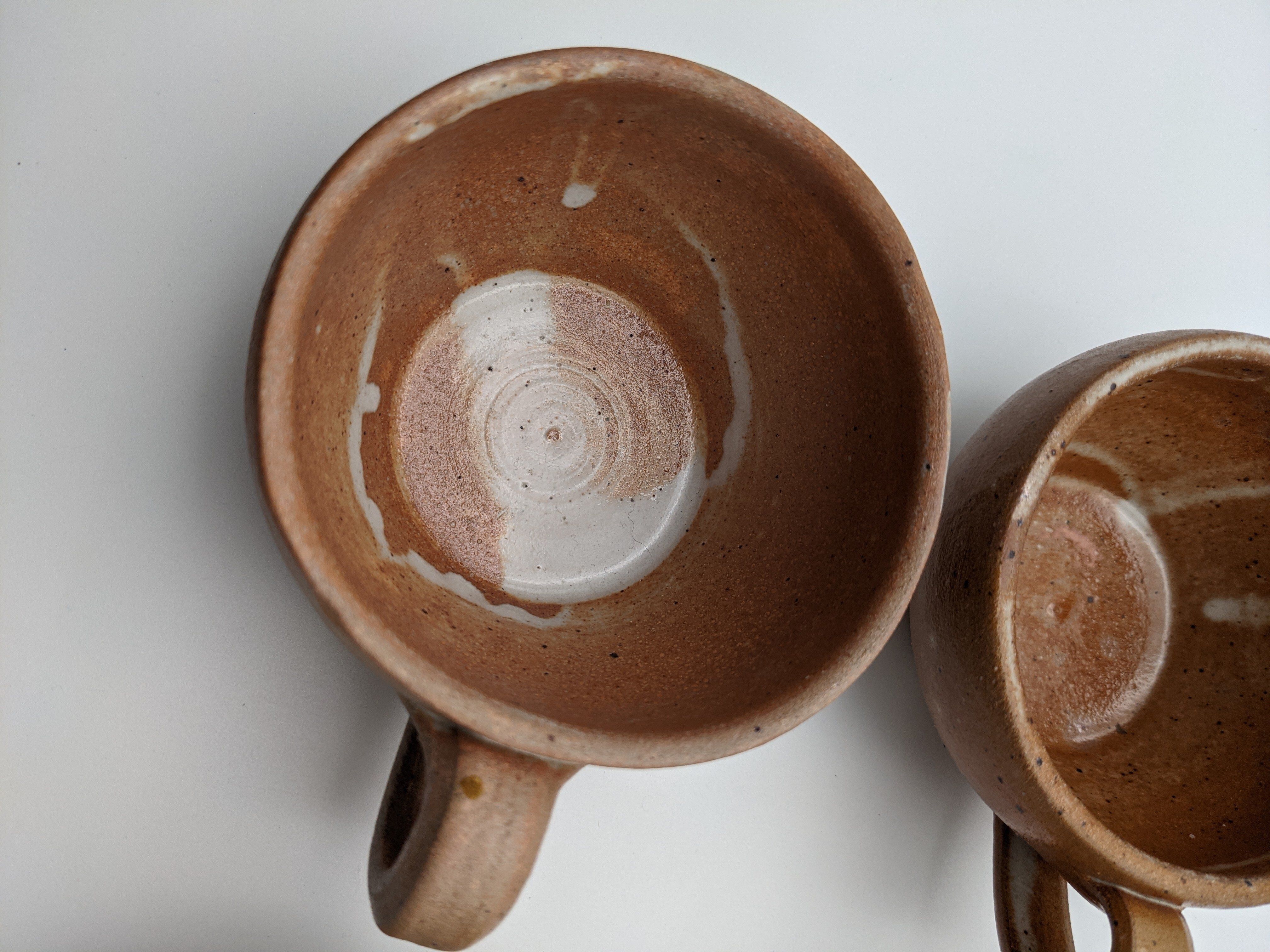Set of cups and saucers ceramic