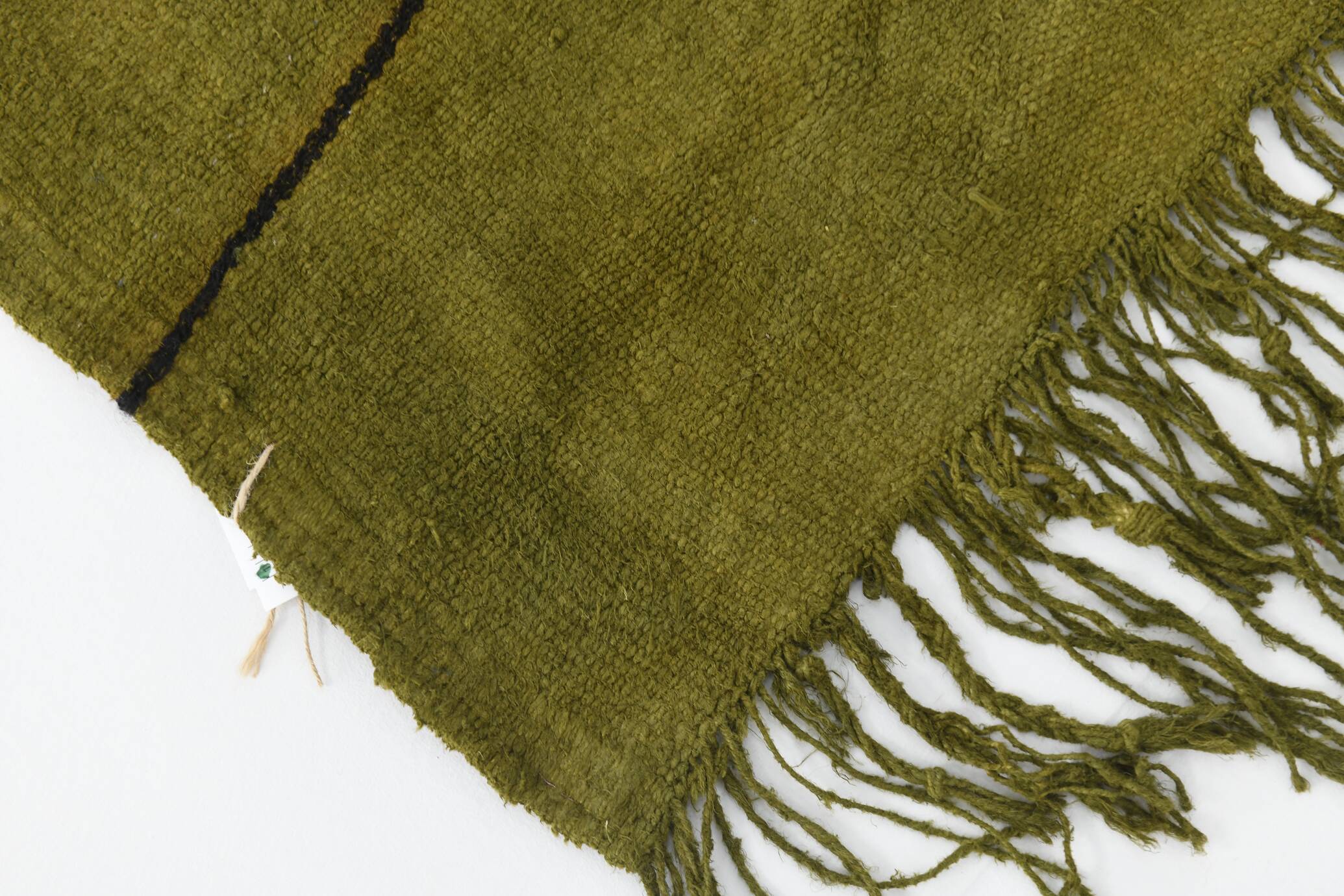 5x7 Army Green Contemporary Vintage Rug, 143x220Cm