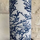 Vintage glazed stoneware lamp