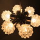 Retro glass pendant by Kamenický Šenov, 1960´s.
