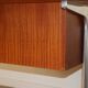 Vintage desk by George Nelson in wood and aluminum, 1960s