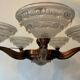 Art Deco chandelier Ezan 1930
