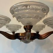 Lustre art déco Ezan 1930