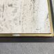 Belgo Chrome Travertine Coffee Table 1970s