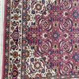 Tapis vintage Transylvanie style persan fait main 131x220 cm