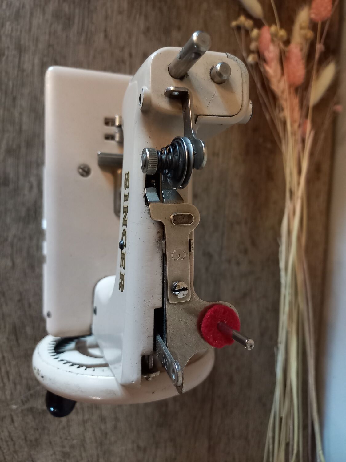 Sewing machine toy vintage Baby Singer 1950 1960