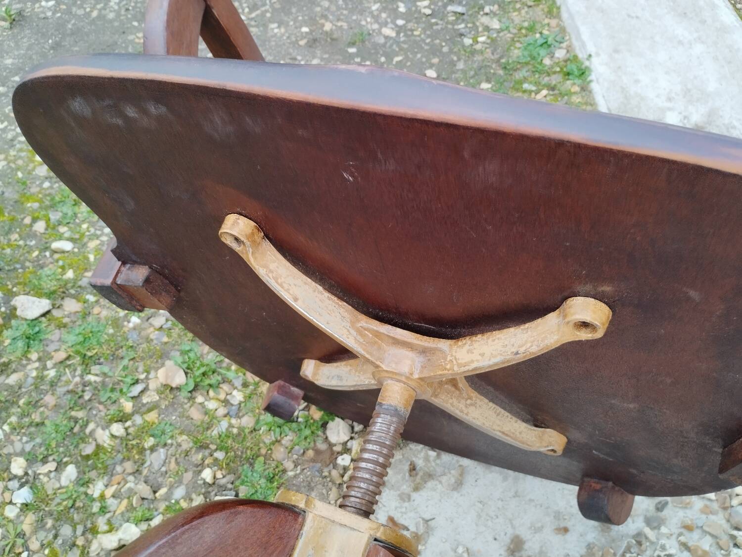 Fauteuil de bureau américain ancien