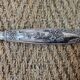 Meat fork solid silver early twentieth century