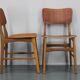 Ensemble de 4 chaises de salle à manger Ib Kofod Larsen des années 1960 en finition teck, Danemark