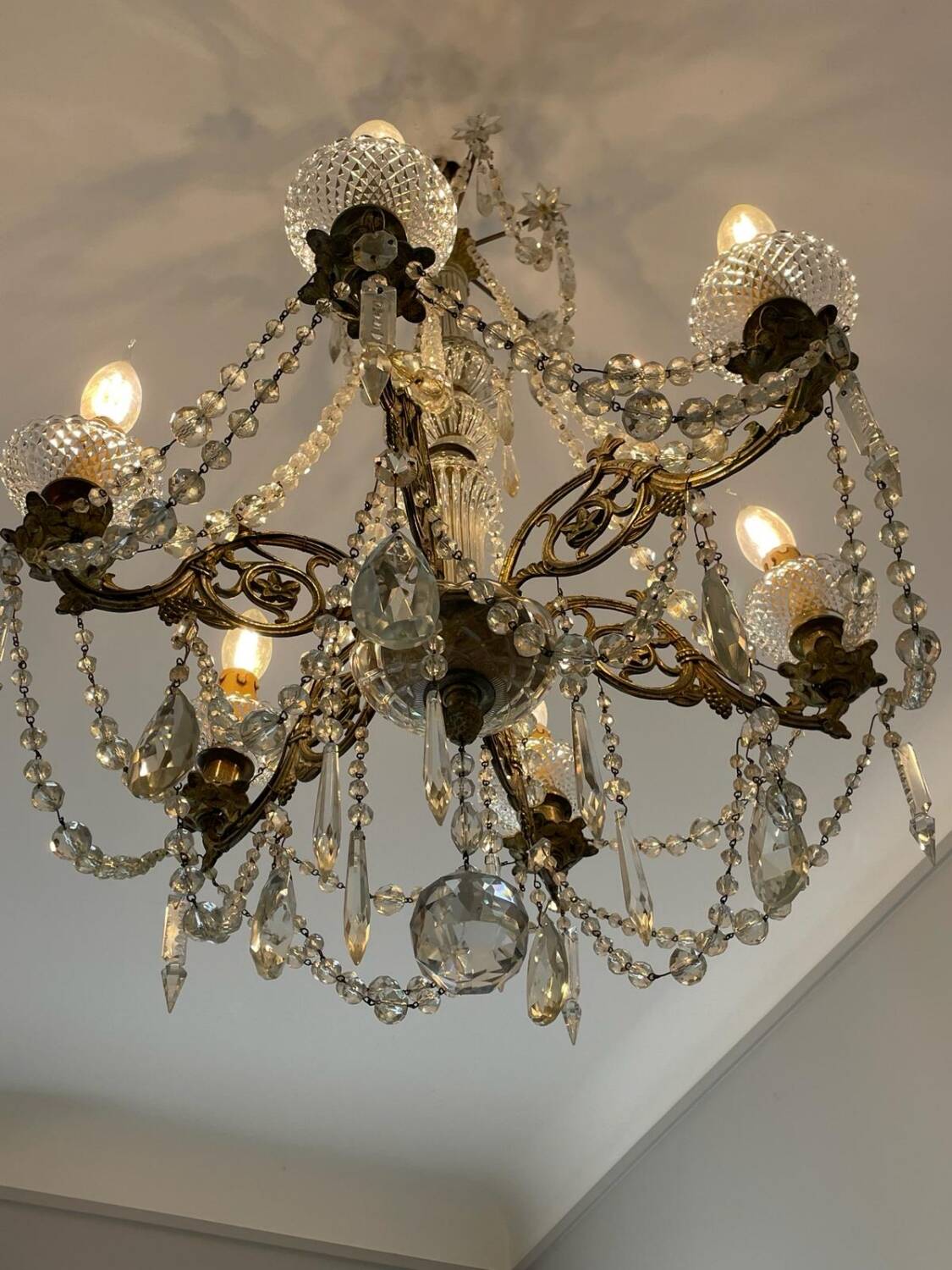 Tassel chandelier