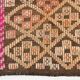 5x9 Yellow Brown Turkish Kilim Rug, 151x282Cm
