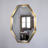 Octagonal mirror by Romeo Regga, Italy, 1970