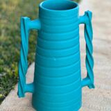 Large vase with wavy handles