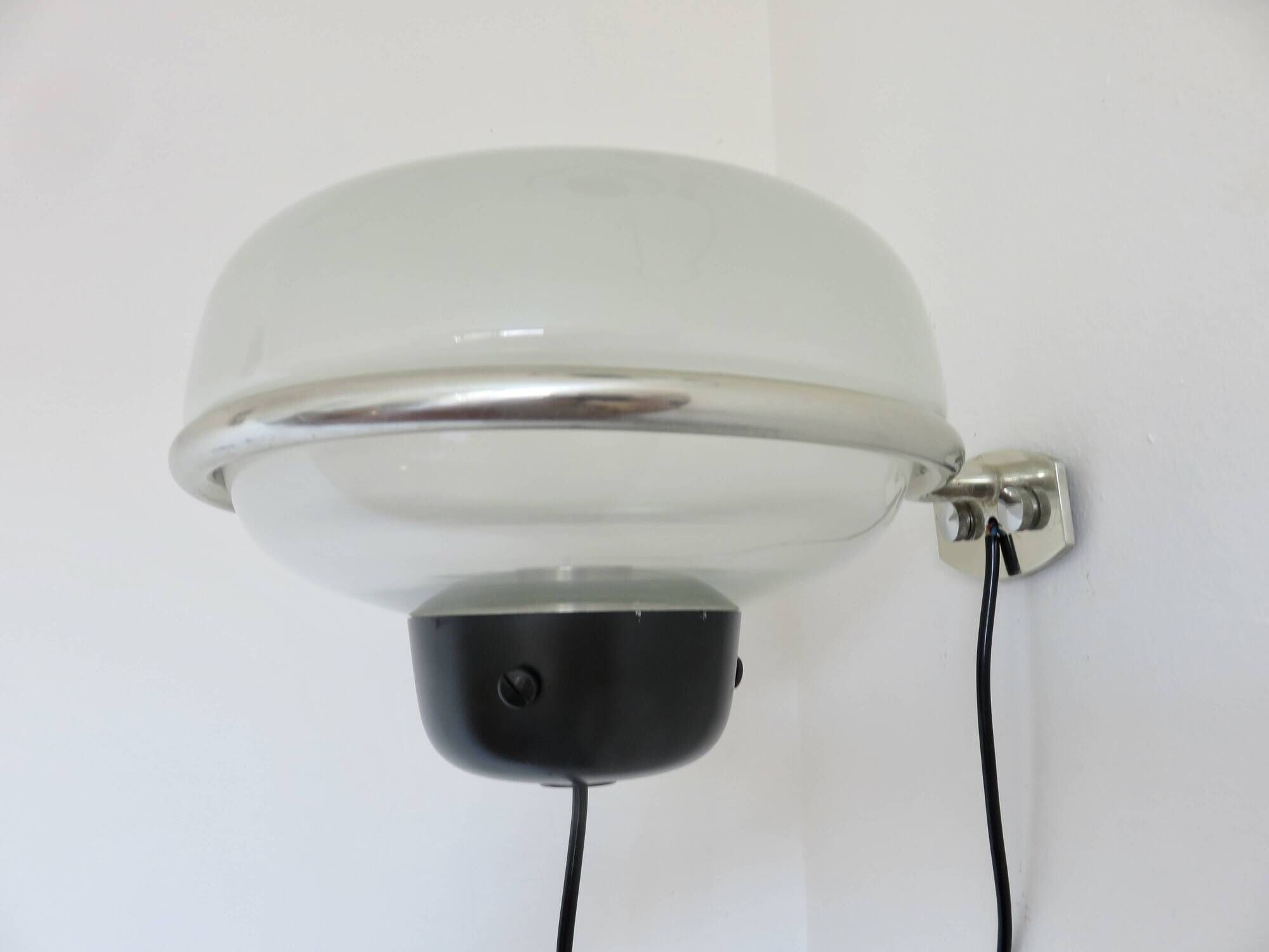 Gino Sarfatti, ARTELUCE, pair of wall lights no. 228 - year 1957