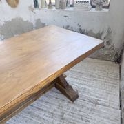 Table monastère chêne 1950 XXL