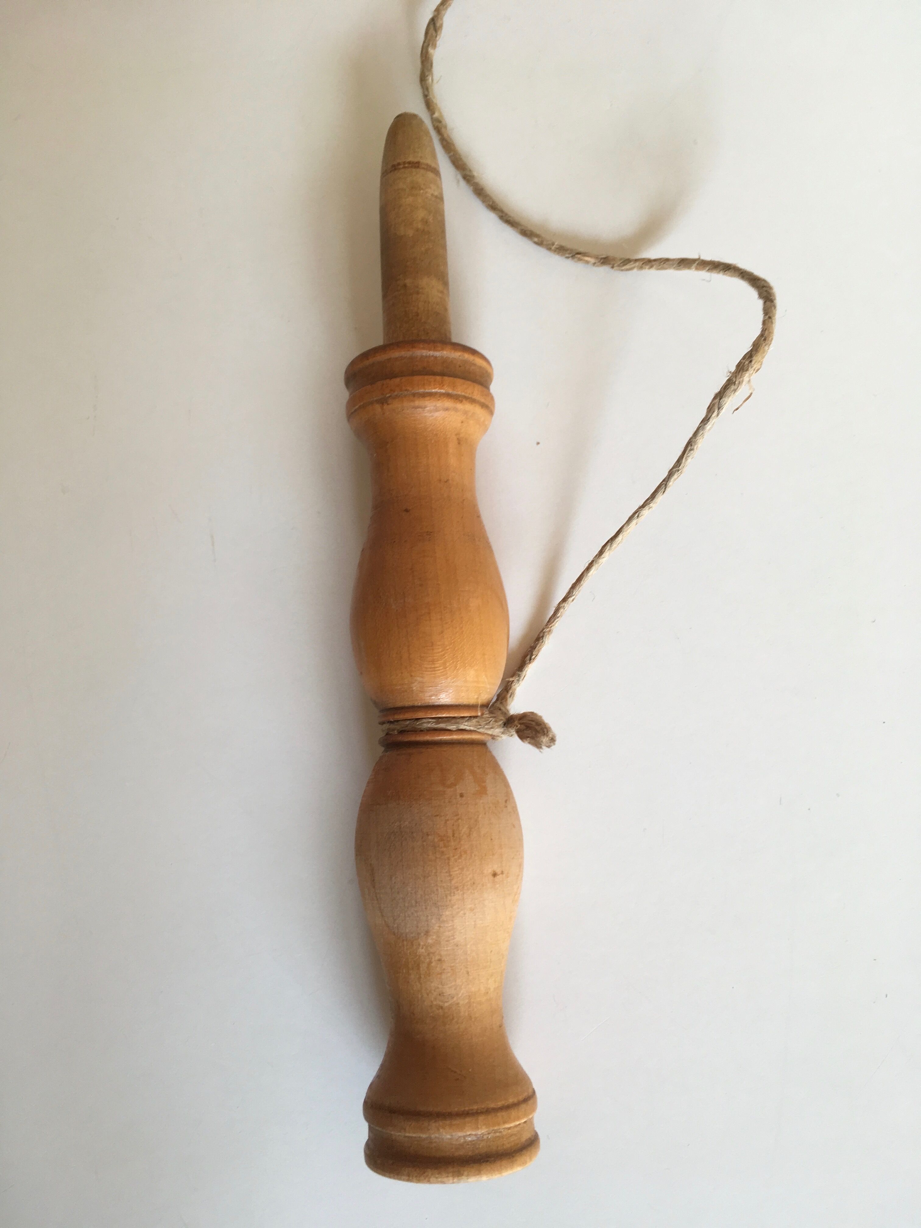 Boboquet wood boxwood turned 1920s