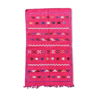 Moroccan carpet berber pink 95x140cm