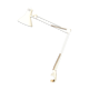 Architect's articulated lamp - 2 arms - Beige lacquered metal - 1960