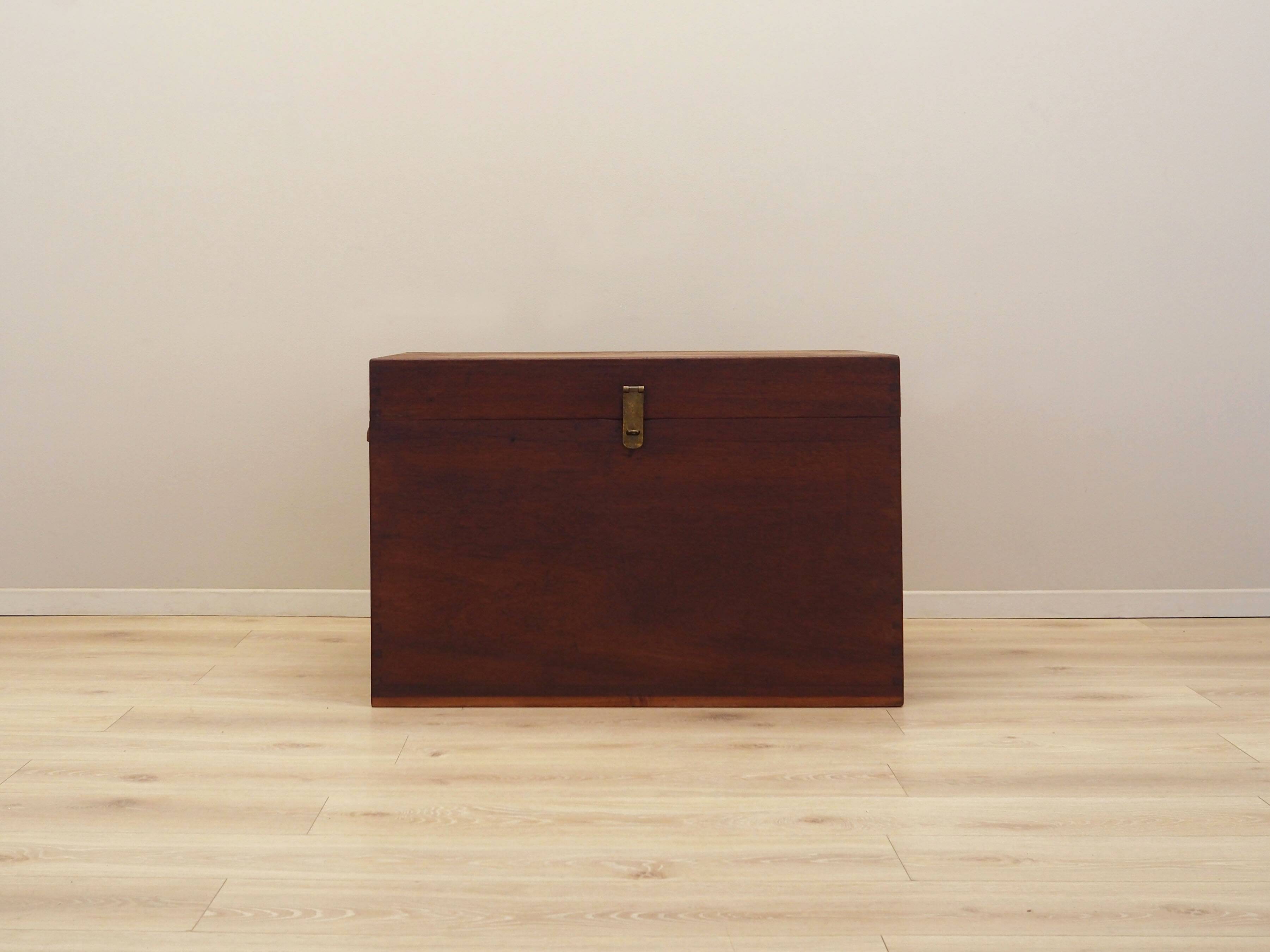 Teak chest, Scandinavian design, 1960s, production: Denmark