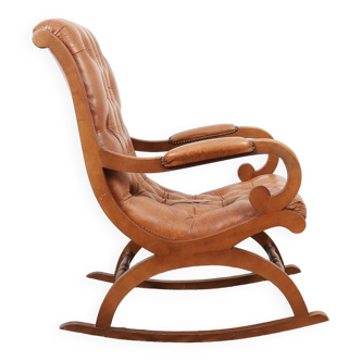Rocking chair, Chesterfield style