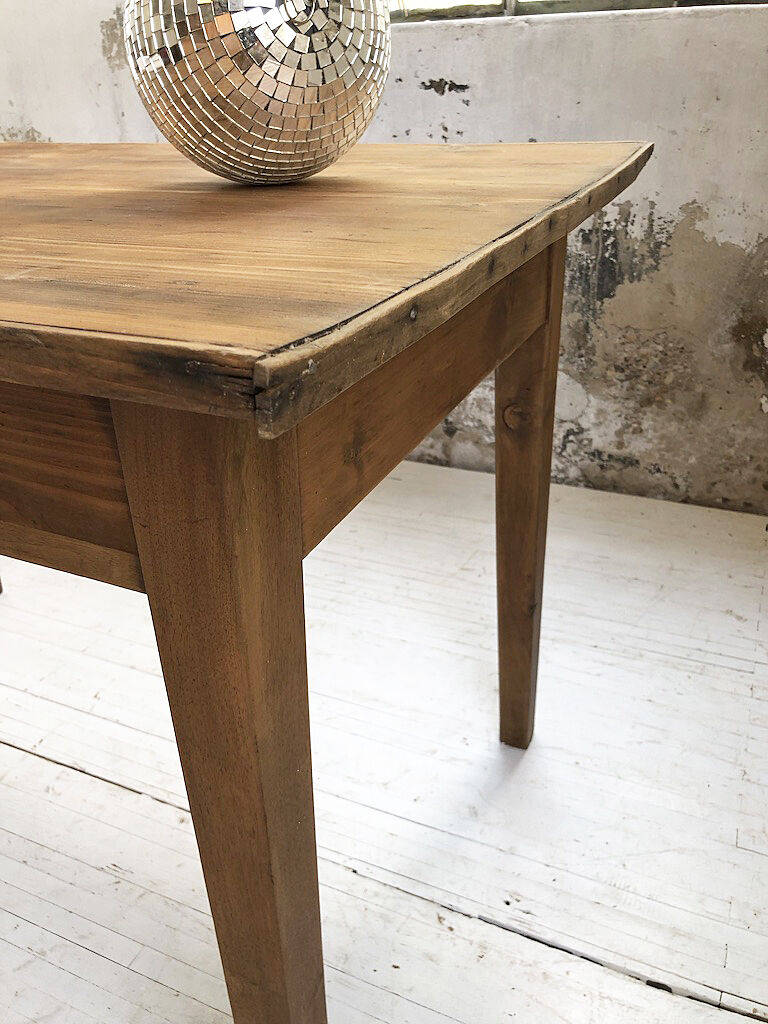 Pine and oak farm table