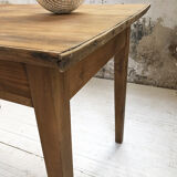 Pine and oak farm table
