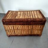 Rattan chest