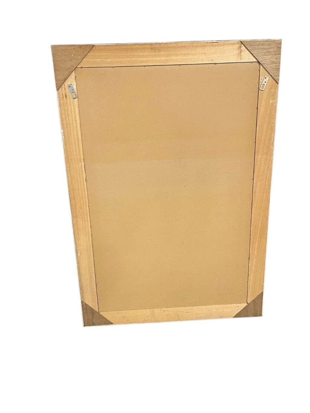 Miroir XL doré vintage