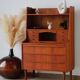 Vintage 1960s Scandinavian teak secretary | Denmark