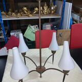 Vintage brass ceiling lamp