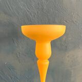 Glass candlestick