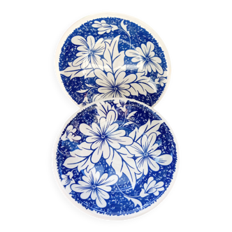 5 assiettes  creuses calottes anglaises