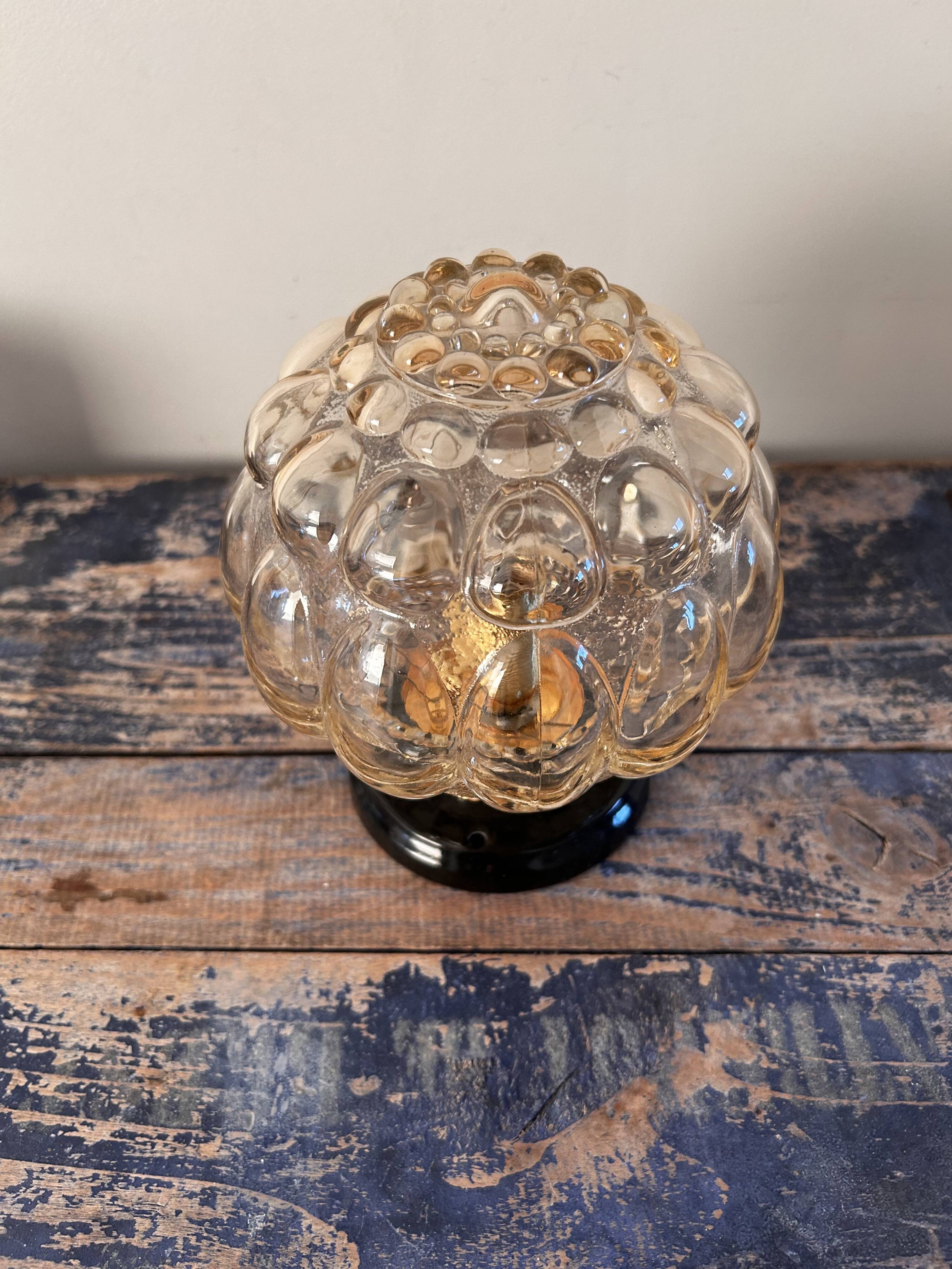 Tynell type glass wall or ceiling light