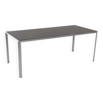 Aluminium desk, Scandinavian design, 1980s, manufacturer: Montana Furniture