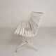 Garden bench, slatted bench, folding, 2 metres long, 1930s.