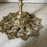 Victorian brass candlestick