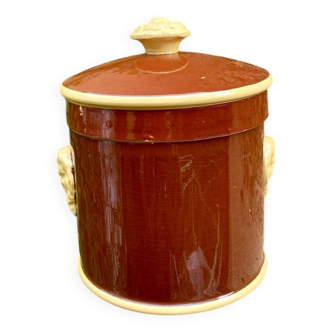 Sarreguemines fireclay pot
