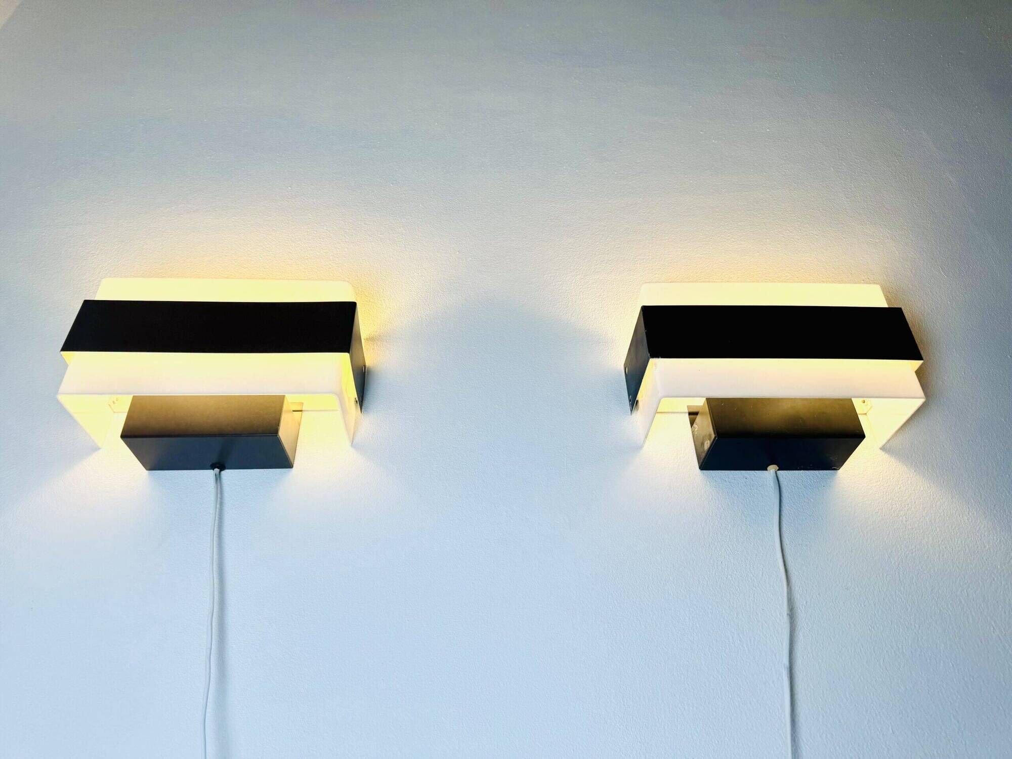 Model Nx164 Wall Lamps By Philips, The Netherlands, 1960S