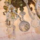 Bronze lusre and crystal grapevines