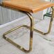 Marcel Breuer chair in cane model B32 vintage gold color